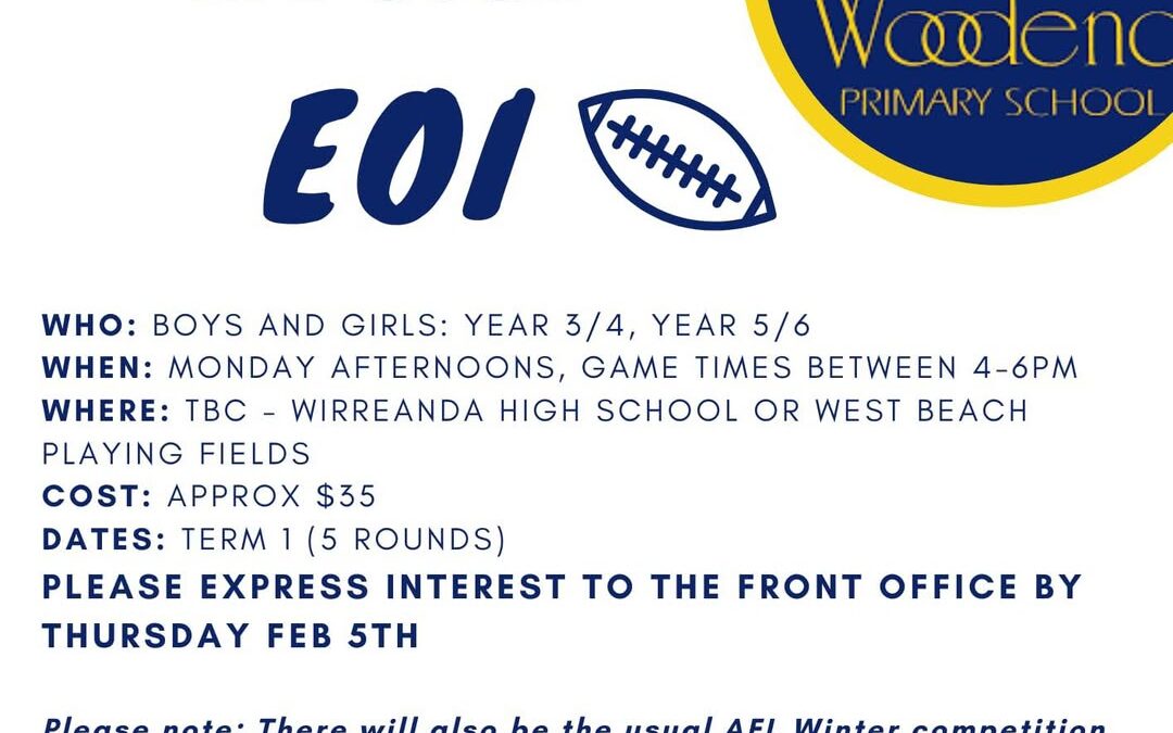 AFL opportunity Term 1 2026