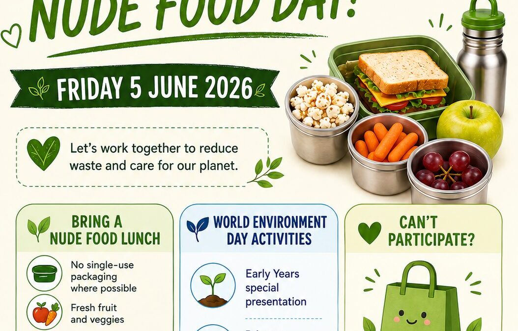 Nude Food Day 2026: Supporting World Environment Day – Friday, 5 June 2026